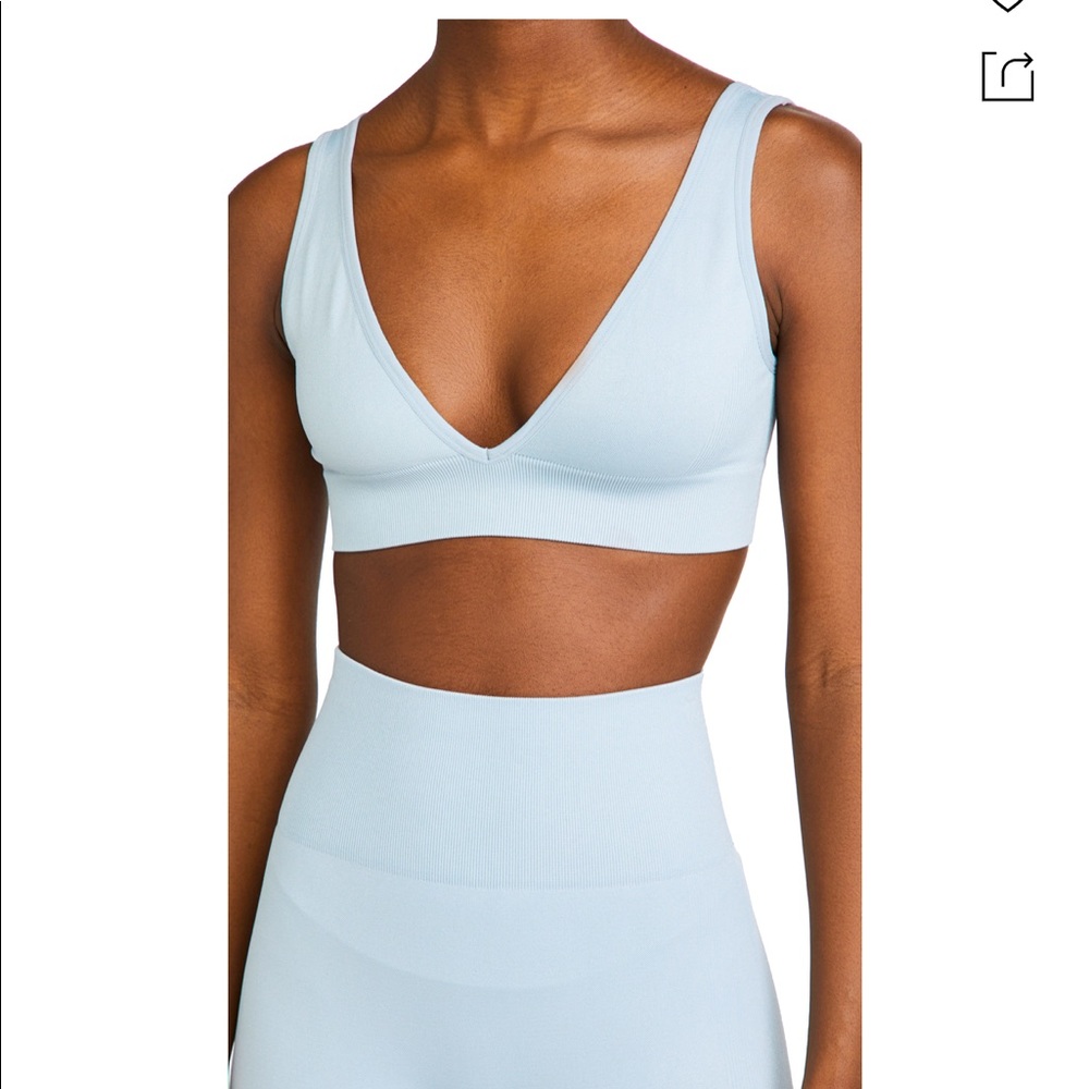 SOLD OUT WeWoreWhat V-Neck Sports Bra Top size M
